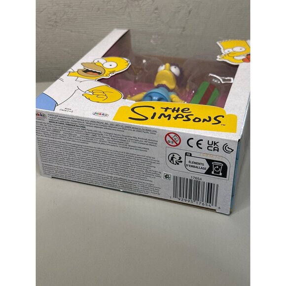 Bartman Action Figure The Simpsons 4" Collectible With Accessories Skateboard & - Picture 3 of 3